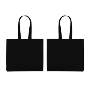 Bolsa de Almidón de Maíz Negra Lisa 38x38x18