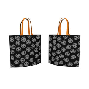 Bolsa de Almidón de Maíz Negra Halloween 40x40x12