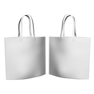 Bolsa TNT Blanca Lisa 45x40x12
